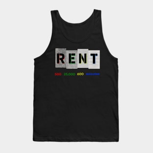 Rent Lyrics Tank Top